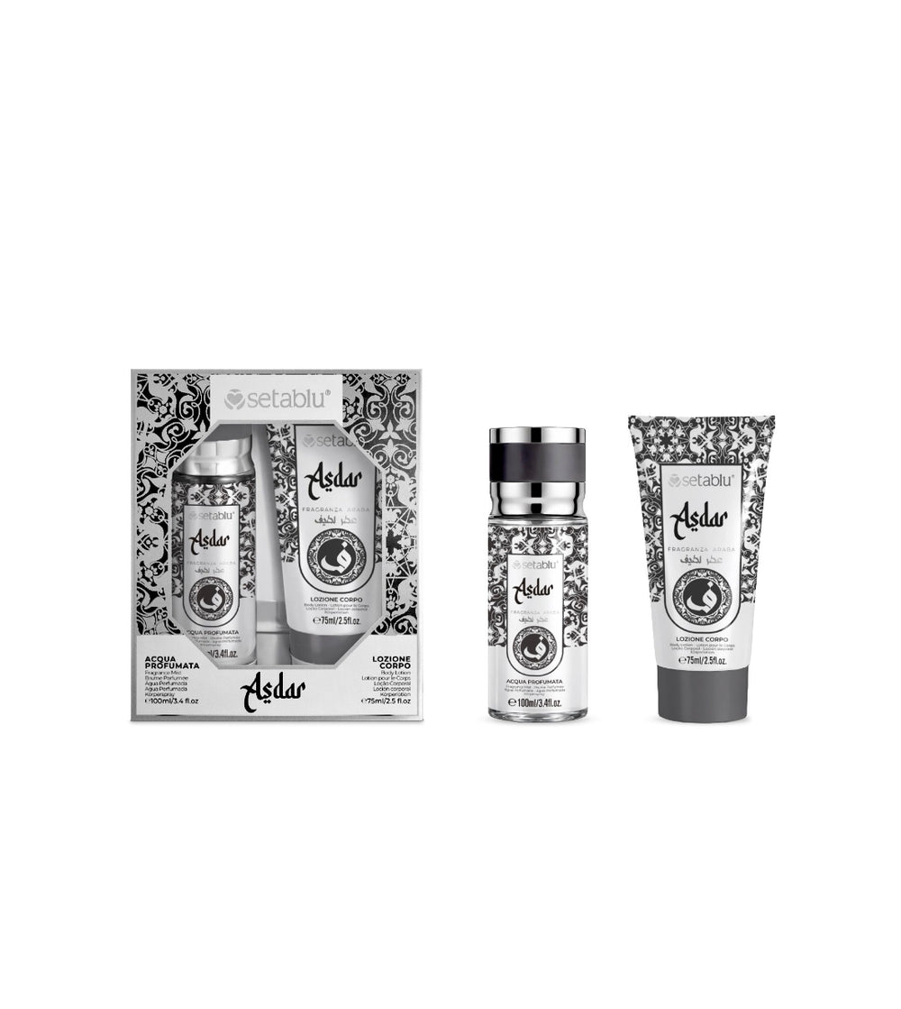 SET REGALO PROFUMAZIONE DONNA 2PZ ACQUA PROFUMATA 10OML + BODY LOTION 75ML
