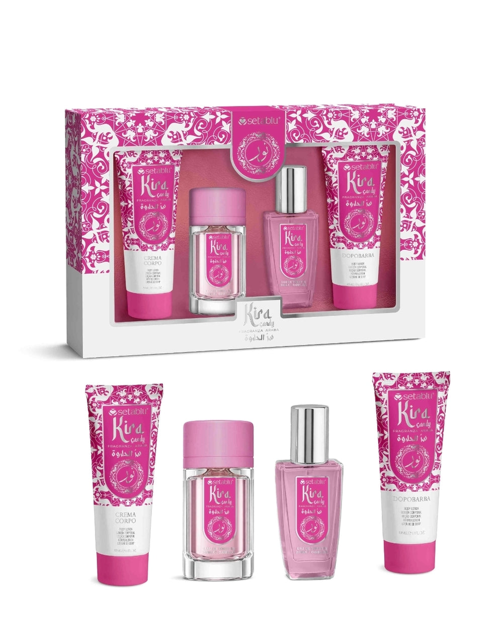 SET PROFUMO + CREMA 4PZ DONNA