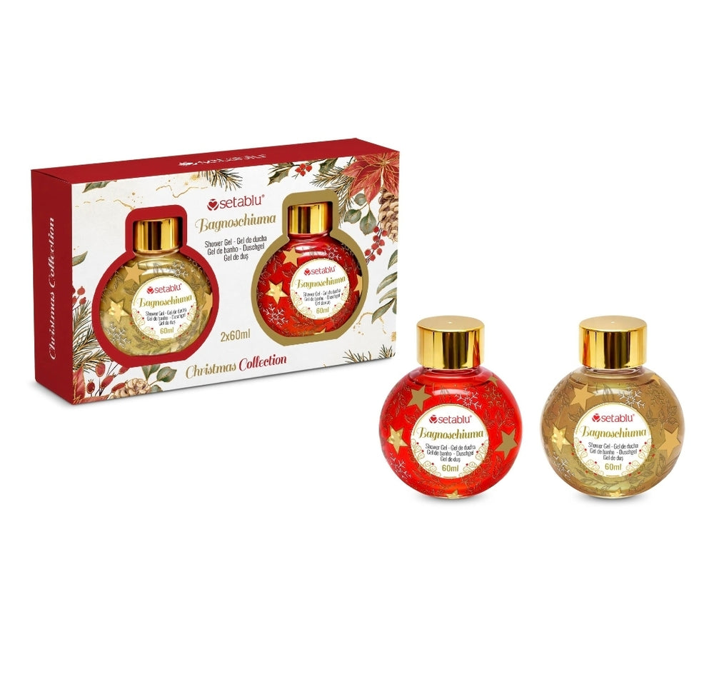 BAGNOSCHIUMA 60ML SFERA XMAS 2PEZZI