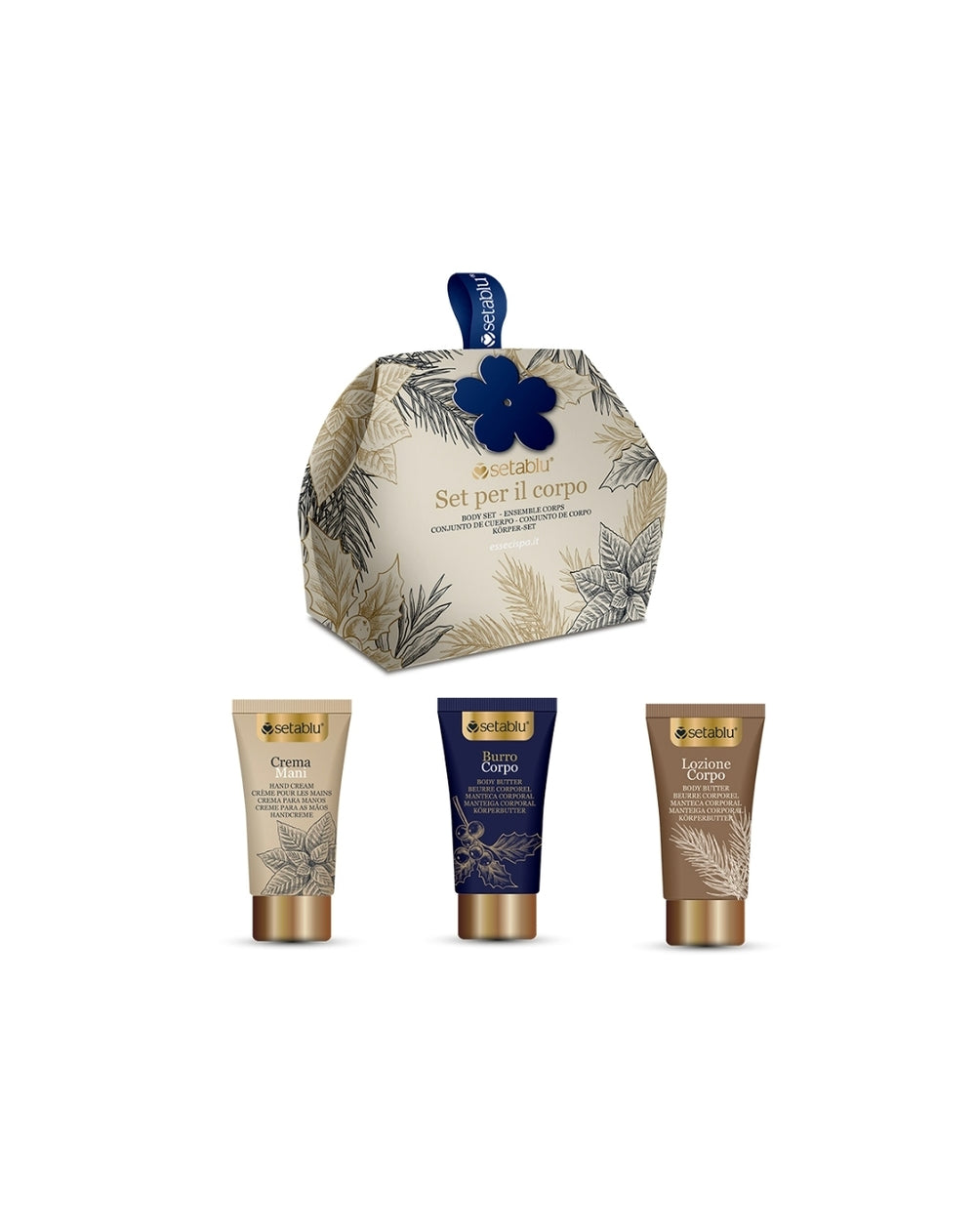 SET REGALO 3PZ CREMA MANI - CREMA CORPO BURRO CORPO