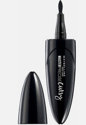 Maybelline Eyeliner Eyestudio Master Precise Curvy liquido 01 nero