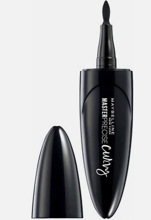 Maybelline Eyeliner Eyestudio Master Precise Curvy liquido 01 nero