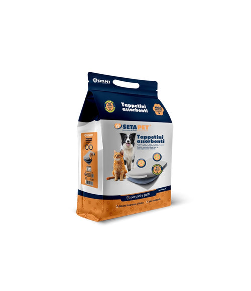 TAPPETINI ASSORB. PET 10 PZ 60x90
