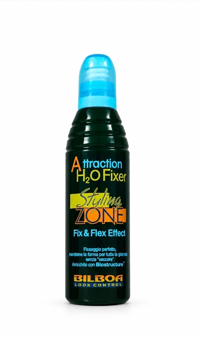 Bilboa Attraction H2O Fixer Styling Zone Fix & Flex Effect Spray fissante per capelli