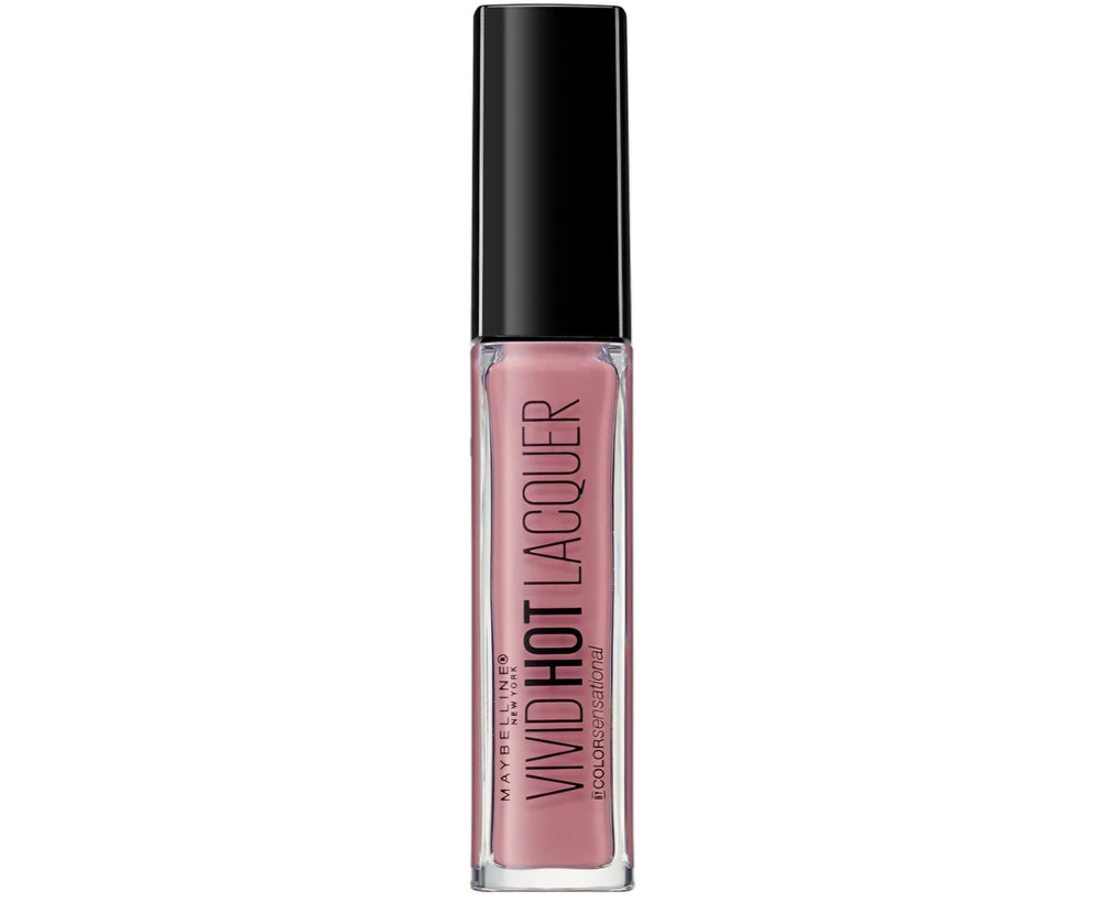 Maybelline New York Vivid Hot Lacquer Liquid Lipstick, Lacquer Effect, 66 Too Cute