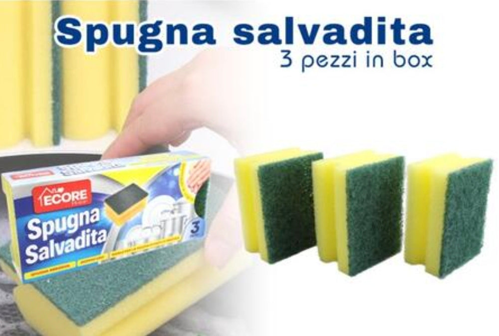 INTRADE SPUGNA SALVADITA 3 PEZZI