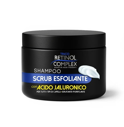 SHAMPOO SCRUB ESFOLIANTE CON ACIDO JALURONICO 400ml